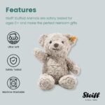 Steiff Soft Cuddly Friends Honey Teddy bear, Grey, 28, Rainy Day - Image 3