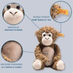 Steiff - 060427 - Soft Cuddly Friends Bodo monkey, 30 cm, Cashew, Brown - Image 4