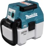 Makita DVC750LZ 18V Li-ion LXT Brushless L-Class Vacuum Cleaner - Batteries and Charger Not Included, Blue