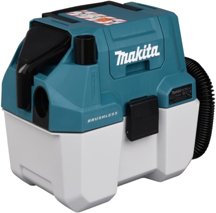 Makita DVC750LZ 18V Li-ion LXT Brushless L-Class Vacuum Cleaner - Batteries and Charger Not Included, Blue