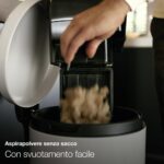 Miele Boost CX1 Parquet – Performance, Compact and Handy Vacuum Cleaner with Vortex Technology and HEPA Filter, Parquet Brush, White & Rose Gold with Tinted Collector