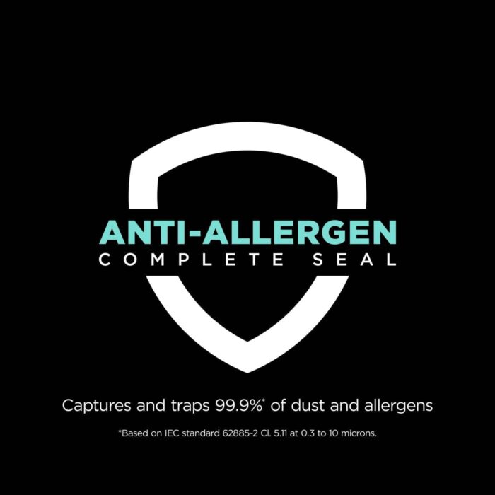 Shark Corded Upright Vacuum Cleaner,0.83L with Anti Hair Wrap Technology & DuoClean, Pet Model, Powered Lift-Away, LED Headlights, Anti-Allergen, 8m Cord, 750W, 3 Attachments, Navy/Orange, NZ801UKT