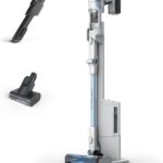 Shark Detect Clean & Empty Cordless Vacuum Cleaner with Auto-Empty System, Lightweight & Flexible Anti Hair Wrap Vacuum with Pet & Duster-Crevice Tools, 60 Mins Run-Time, Dock, Cloudy Blue IW4621UKT