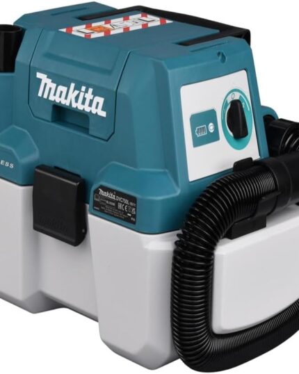 Makita DVC750LZ 18V Li-ion LXT Brushless L-Class Vacuum Cleaner - Batteries and Charger Not Included, Blue