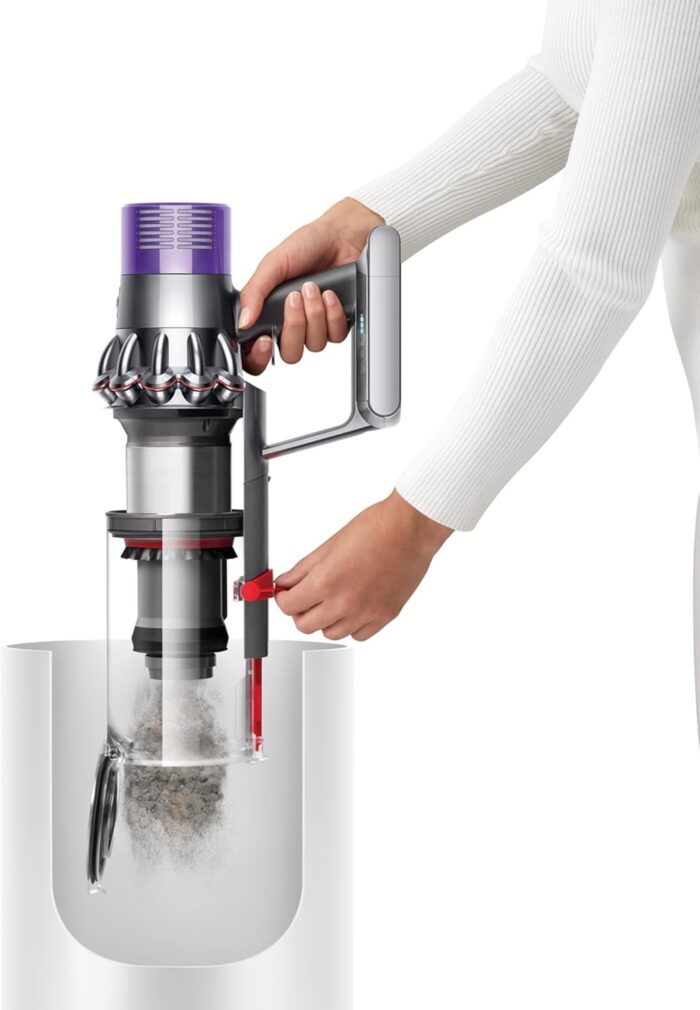 Dyson Cyclone V10 Absolute cordless vacuum cleaner, 150 AW, 60min runtime, Hair de-tangling (Nickel/Copper)