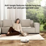 XIAOMI H40 Self-Emptying Robot Vacuum with Mop, Up to 90 Days Freedom from Maintenance, Powerful 10000Pa Suction, LDS Navigation,Anti-Tangle System, App and Voice Control