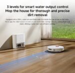 XIAOMI H40 Self-Emptying Robot Vacuum with Mop, Up to 90 Days Freedom from Maintenance, Powerful 10000Pa Suction, LDS Navigation,Anti-Tangle System, App and Voice Control