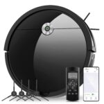 Vexilar Self-Emptying Robot Vacuum Cleaner with Mop, Laser Navigation, Up to 60 Days of Hands-Free Cleaning, 180 Mins Runtime, Strong 8000Pa Suction Robot Vacuum to Clean Floors, Carpets, and Pet Hair