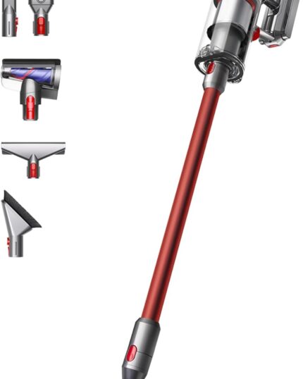 Dyson V11 Extra Cordless Stick Vacuum Cleaner, 158 AW, 60min, Hair de-tangling (Nickel/Red)