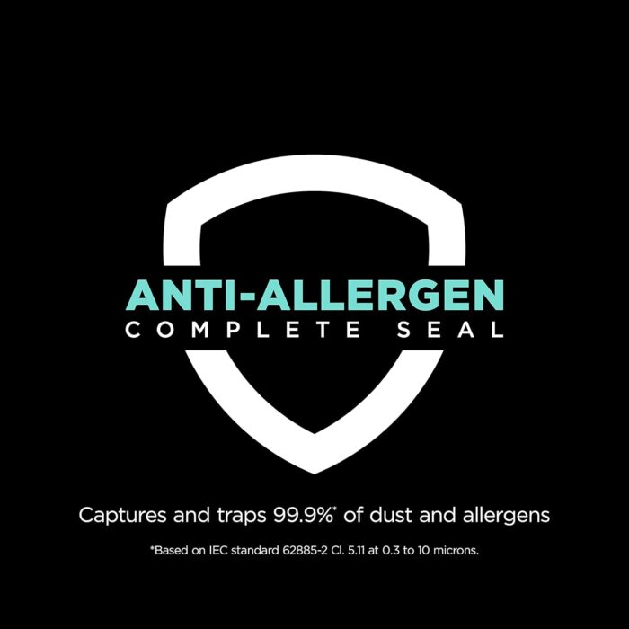 Shark Corded Upright Vacuum Cleaner with Anti Hair Wrap Technology, DuoClean Floorhead, Powered Lift-Away, Anti-Allergen Complete Seal and 2 Attachments including Pet Tool, 8m Cord, Blue, NZ850UKT