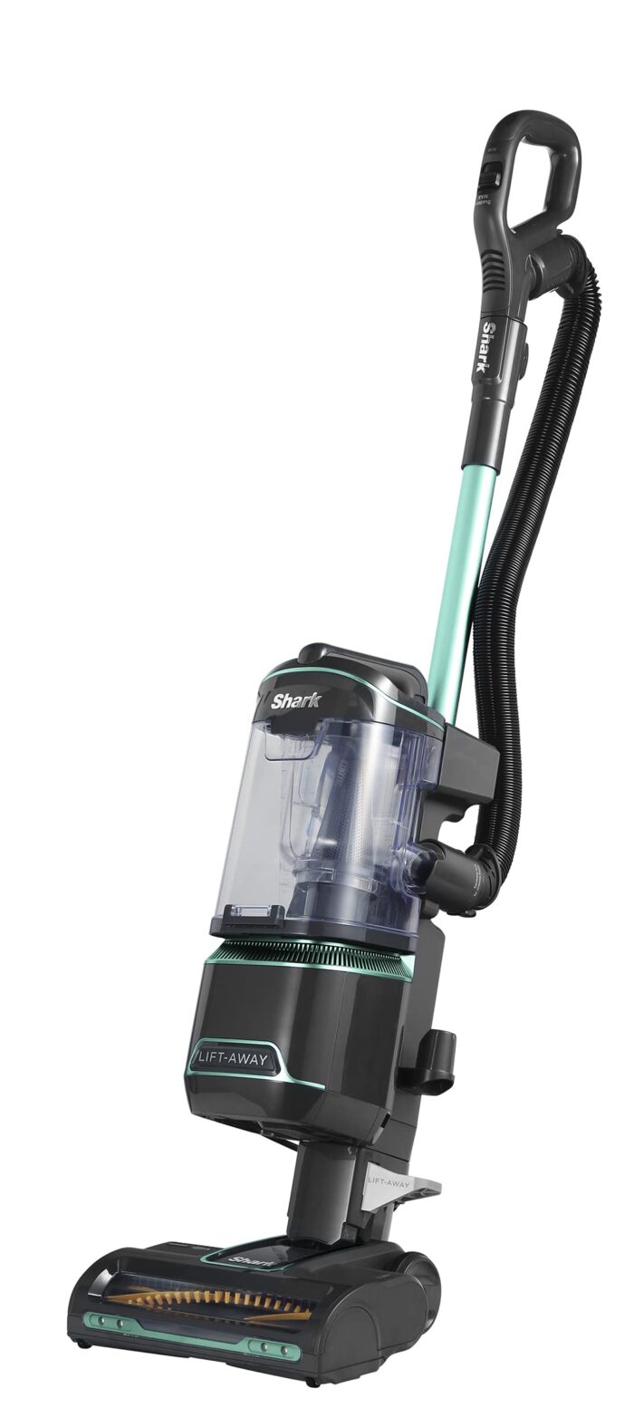 Shark Corded Upright Vacuum Cleaner 1.1L with Anti Hair Wrap Technology, Pet Model, LED Headlights, Lift-Away, Anti-Allergen, 8m Cord, 750W, 3 Attachments inc Pet Tool, Rose Gold, NZ690UKT