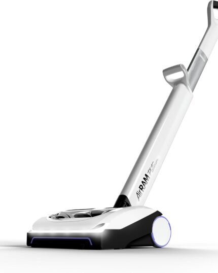 Gtech AirRAM Platinum AR46 Cordless Vacuum Cleaner - Includes Anti-Hair Wrap Brush Bar - Perfect for Carpet and Hardwood Floors - Rechargeable 22v Li-ion Battery - Lightweight (3.3 kgs.)