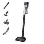 Shark Stratos Cordless Stick Vacuum Cleaner Pet Pro with Anti Hair Wrap Plus, 120 Mins Run-Time (2 Batteries), Clean Sense IQ & Anti-Odour, Pet, Crevice & Multi-Surface Tools, Charcoal/Silver IZ420UKT