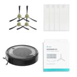 Lefant M2 Robot Vacuum Cleaner with Mop, Powerful 6000Pa Suction, dToF Laser Navigation, 2.4G/5G Wi-Fi, App/Alexa/Apple Watch Control, 140min Runtime, Ideal for Pet Hair, Carpets & Hard Floors