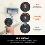 Shark Detect Clean & Empty Cordless Vacuum Cleaner with Auto-Empty System, Lightweight & Flexible Anti Hair Wrap Vacuum with Pet & Duster-Crevice Tools, 60 Mins Run-Time, Dock, Cloudy Blue IW4621UKT