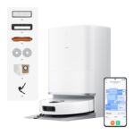 XIAOMI H40 Self-Emptying Robot Vacuum with Mop, Up to 90 Days Freedom from Maintenance, Powerful 10000Pa Suction, LDS Navigation,Anti-Tangle System, App and Voice Control