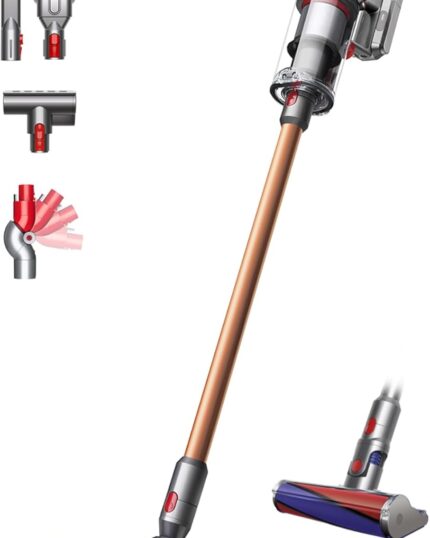 Dyson Cyclone V10 Absolute cordless vacuum cleaner, 150 AW, 60min runtime, Hair de-tangling (Nickel/Copper)