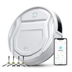 Lefant M3 Robot Vacuum Cleaner with Mop, Self-Emptying All-in-One Station, 12,000Pa Suction, dToF Laser Navigation, Dual-Spin Mops, 45°C Hot Water Auto-Wash & Air-Dry, Works on WiFi 2.4G & 5G