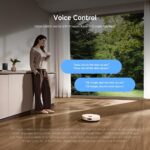 XIAOMI H40 Self-Emptying Robot Vacuum with Mop, Up to 90 Days Freedom from Maintenance, Powerful 10000Pa Suction, LDS Navigation,Anti-Tangle System, App and Voice Control