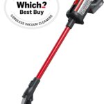 Henry Quick Cordless Stick Vacuum Cleaner, HEN.100, Up to 60 Mins Runtime, Dust-free Emptying, Powerful Cleaning, Interchangeable Battery, Lightweight, Red