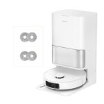 dreame L40 Ultra AE Robot Vacuum and Mop, 19,000Pa Suction, Diverse Brush Selection, Flexible Mop & 75°C Self Cleaning Washboard, All-in-One Station, Tangle-Free, Auto Refill, Voice Control