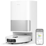 dreame L40 Ultra AE Robot Vacuum and Mop, 19,000Pa Suction, Diverse Brush Selection, Flexible Mop & 75°C Self Cleaning Washboard, All-in-One Station, Tangle-Free, Auto Refill, Voice Control