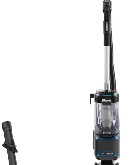 Shark Corded Upright Vacuum Cleaner 1.1L with Lift-Away Technology, LED Headlights, Anti-Allergen, 8m Cord, 750W, Crevice, Multi-Surface Tools, Blue/Black, NV602UK, 40/16B-D