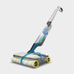 Kärcher Floor Cleaner FC 7 Cordless, Floor Cleaner with 4 Microfibre Rollers, Battery Runtime: approx. 45 min, Area Performance per Battery Charge: approx. 175 m², White