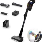 Bosch Unlimited 10 BCS1051GB Cordless Vacuum Cleaner with 100-Minute Runtime, Innovative MicroClean Technology, Including Sensor and TFT Display, Black