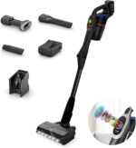 Bosch Unlimited 10 BCS1051GB Cordless Vacuum Cleaner with 100-Minute Runtime, Innovative MicroClean Technology, Including Sensor and TFT Display, Black