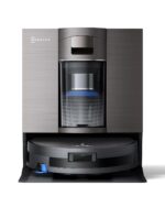 ECOVACS DEEBOT T50 PRO OMNI Robot Vacuum,Extend Side Brush and Mop, 15,000Pa, AIVI 3D 3.0, Auto Cleaning Solution Adding, 75℃ Hot Water Mop Washing, Hot Air-Drying, Ultra-thin 81mm, White