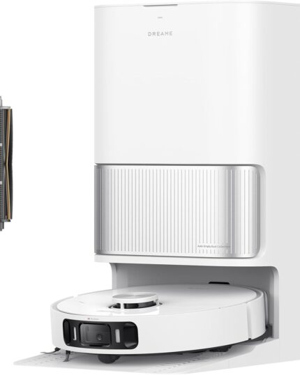 dreame L40 Ultra AE Robot Vacuum and Mop, 19,000Pa Suction, Diverse Brush Selection, Flexible Mop & 75°C Self Cleaning Washboard, All-in-One Station, Tangle-Free, Auto Refill, Voice Control