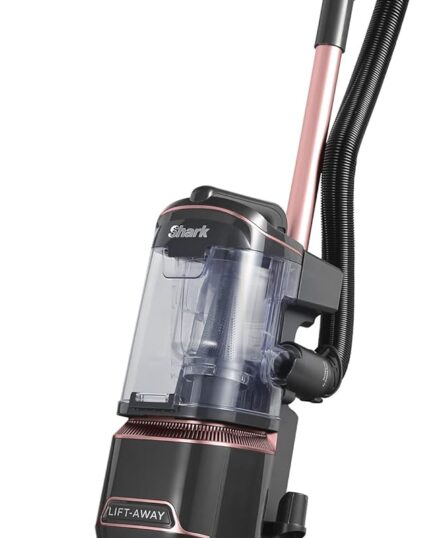 Shark Corded Upright Vacuum Cleaner 1.1L with Anti Hair Wrap Technology, Pet Model, LED Headlights, Lift-Away, Anti-Allergen, 8m Cord, 750W, 3 Attachments inc Pet Tool, Rose Gold, NZ690UKT