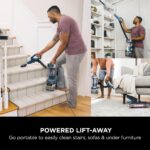 Shark Stratos XL 2.6 Litre Corded Upright Vacuum Cleaner with Anti Hair Wrap Plus & Anti Odour, Pet, Crevice and Multi-Surface Tools, Transforms to Portable Vacuum, 800W 2.6 ltrs, Navy Blue AZ3000UKT