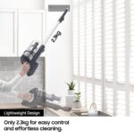 Samsung Jet 60 Turbo Cordless Stick Vacuum Cleaner, Max 150W Suction Power - Violet, VS15A6031R4/EU