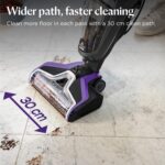 BISSELL CrossWave Pet Pro, 3-in-1 Multi-Surface Wet and Dry Vacuum Cleaner, Floor Cleaner Machine All in 1 Step, Vacuums, Washes & Dries, Hard Floors & Area Rugs, For Pet Owners, Corded, 2224E