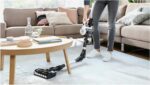Bosch Unlimited 7 BCS712GB ProHome MultiUse Lightweight Cordless Vacuum Cleaner with Flex Tube, Quick Charger & Accessories, 2 Batteries 80 minutes runtime - White