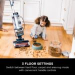 Shark Stratos XL 2.6 Litre Corded Upright Vacuum Cleaner with Anti Hair Wrap Plus & Anti Odour, Pet, Crevice and Multi-Surface Tools, Transforms to Portable Vacuum, 800W 2.6 ltrs, Navy Blue AZ3000UKT