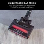 Shark Stratos Cordless Stick Vacuum Cleaner Pet Pro with Anti Hair Wrap Plus, 120 Mins Run-Time (2 Batteries), Clean Sense IQ & Anti-Odour, Pet, Crevice & Multi-Surface Tools, Charcoal/Silver IZ420UKT