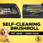 Shark PowerPro Cordless Stick Vacuum Cleaner, Lightweight, Floor Detect Technology, Anti-Hair Wrap Technology, Anti-Allergen Complete Seal, Flexible, Handheld mode, Navy Metallic, IZ380UK