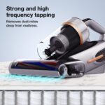 Jimmy BX7 Pro Max Mattress & Bed Vacuum Cleaner 700W Power 15kPa Suction with UV-C Light 65°C Heat & Graphene Tech, Dust Mite Sensor, Negative-ion Function for Mattresses Bed Upholstery Deep Cleaning