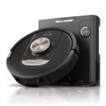 Shark PowerDetect Robot Vacuum with 60-Day Self-emptying Base - For Carpets, Hard Floors and Pet Hair - 3D LiDAR Navigation - Wi-Fi / App - Odour Cartridge and 2 Brushes Incl. - White