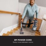 Shark Anti Hair Wrap Plus Upright Corded Pet Vacuum, 2.5L, Powered Lift-Away, Anti-Allergen Seal, Hard Floor & Carpet Mode, 750W, 8m Cord, Multi-Surface & Pet Hair Tools, Smoky Grey, NZ780UKT