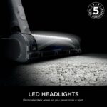 Shark PowerPro Cordless Stick Vacuum Cleaner, Lightweight, Floor Detect Technology, Anti-Hair Wrap Technology, Anti-Allergen Complete Seal, Flexible, Handheld mode, Navy Metallic, IZ380UK