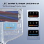 Jimmy BX7 Pro Max Mattress & Bed Vacuum Cleaner 700W Power 15kPa Suction with UV-C Light 65°C Heat & Graphene Tech, Dust Mite Sensor, Negative-ion Function for Mattresses Bed Upholstery Deep Cleaning