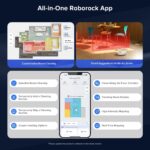 roborock Q7 L5+ Robot Vacuum Cleaner with Mop, 8000Pa Strong Suction, Up to 7 Weeks of Hands Free Cleaning, Dual Anti-Tangle System for Pet Hair&Carpet, PreciSense LiDAR Navigation, APP Control, White