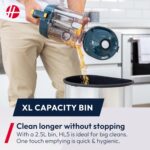 Hoover HL5 Pets Upright Vacuum Cleaner with Pet Hair Attachment, Powerful Suction, Push&Lift Portable Mode, Anti Hair Wrap, LED Lights, Hepa Filter, Corded, 850w [HL500PT]