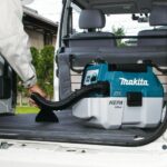 Makita DVC750LZ 18V Li-ion LXT Brushless L-Class Vacuum Cleaner - Batteries and Charger Not Included, Blue