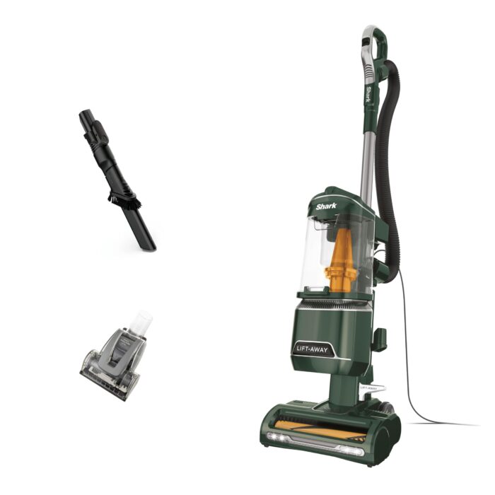 Shark Anti Hair Wrap Plus Upright Corded Pet Vacuum, 2.5L, Powered Lift-Away, Anti-Allergen Seal, Hard Floor & Carpet Mode, 750W, 8m Cord, Multi-Surface & Pet Hair Tools, Smoky Grey, NZ780UKT