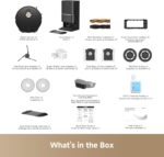 DREAME L50 Ultra Robot Vacuum and Mop Black with Auto-Empty and Mop Self-Cleaning, Precise Obstacle Avoidance, 19,500Pa Suction, HyperStream Detangling DuoBrush